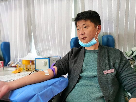 獻血傳真情，為黨旗添光彩 ——三元村春季無償獻血活動側(cè)記